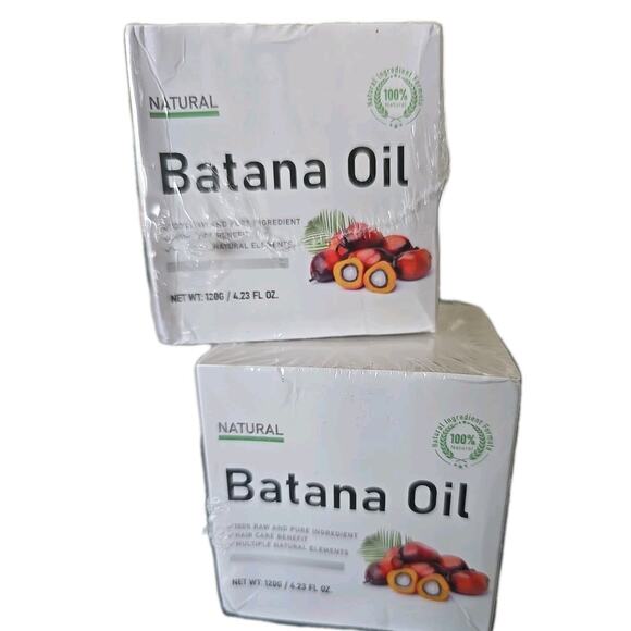 2-Pack Raw Batana Oil 100% Natural Hair Growth Treatment Sealed Box Wear NWT - Picture 8 of 8